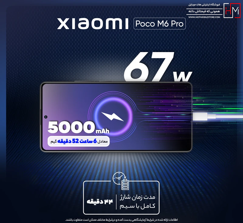 گوشی Poco M6 Pro