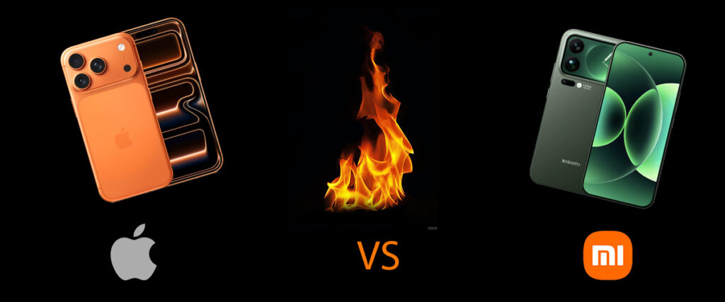 مقایسه آیفون ۱۷ پرو مکس با شیائومی ۱۷ پرو مکس