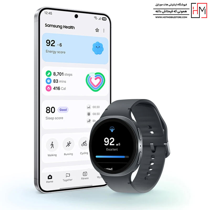 ساعت هوشمند سامسونگ Galaxy Watch 8 مدل 40 میلی‌متر