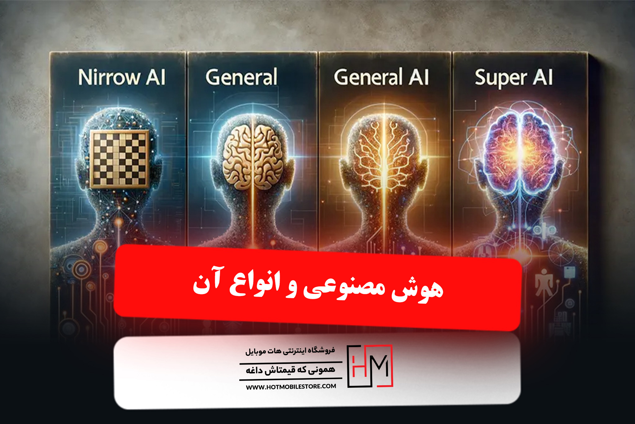 هوش مصنوعی و انواع آن